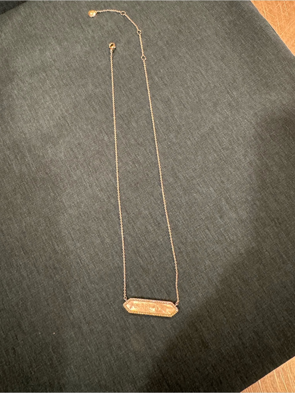 Delicate Silver Bar Pendant Necklace-Carpe Diem- Women Jewelry